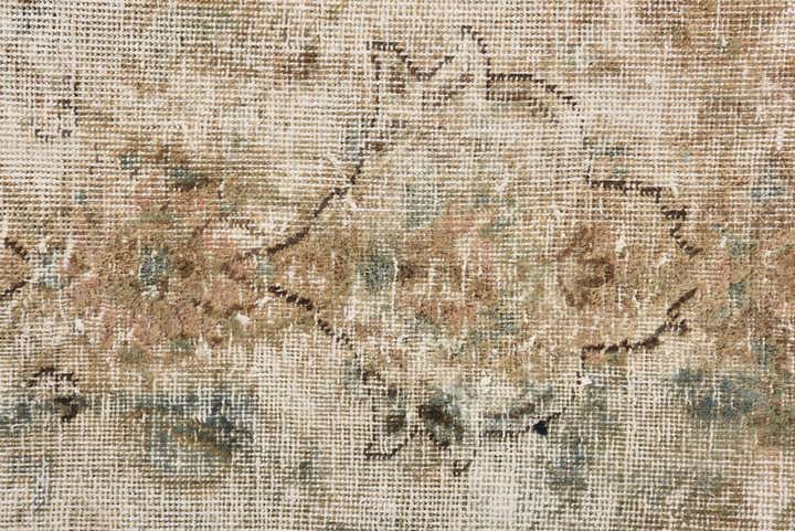9' 6 x 12' 4 Hand Knotted Ultra Vintage Persian Wool Rug