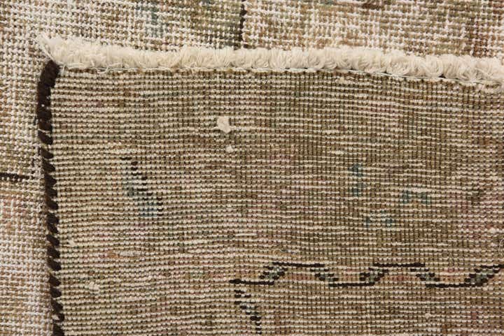 9' 6 x 12' 4 Hand Knotted Ultra Vintage Persian Wool Rug