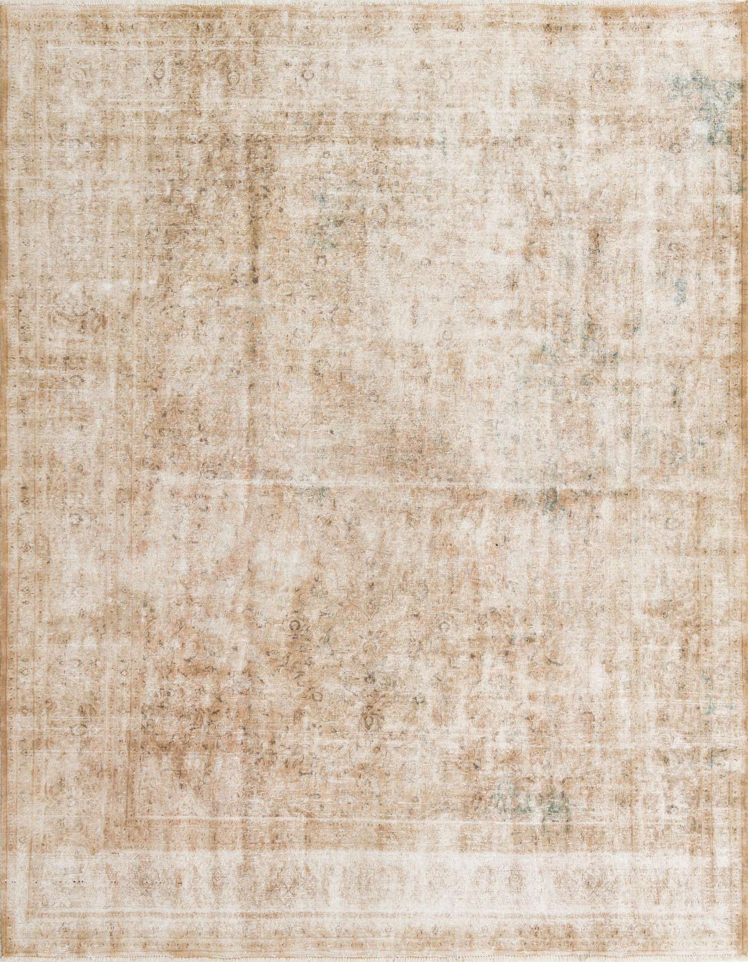 Primary image 9' 10 x 13' 1  Hand Knotted Ultra Vintage Persian Wool Rug