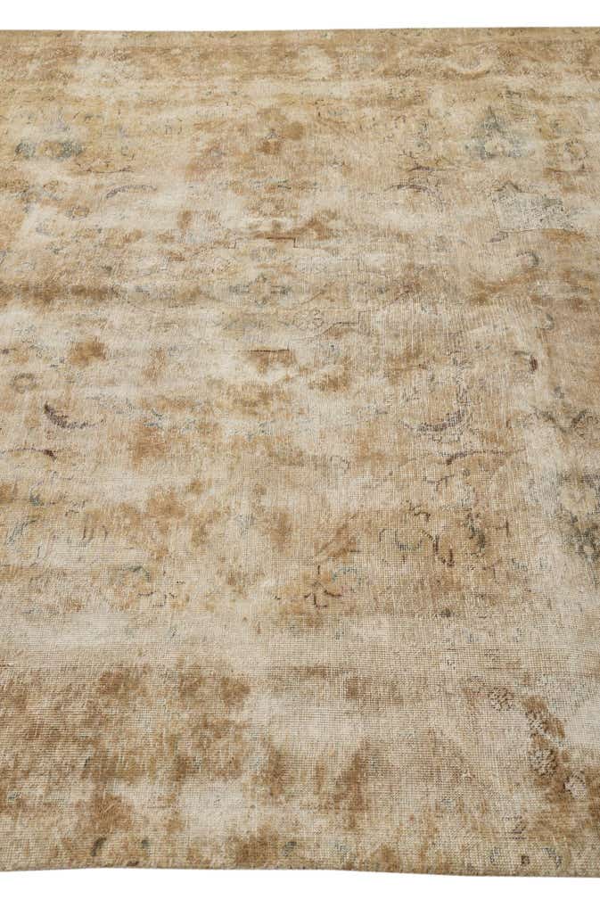 7' 3 x 10' 7 Hand Knotted Ultra Vintage Persian Wool Rug