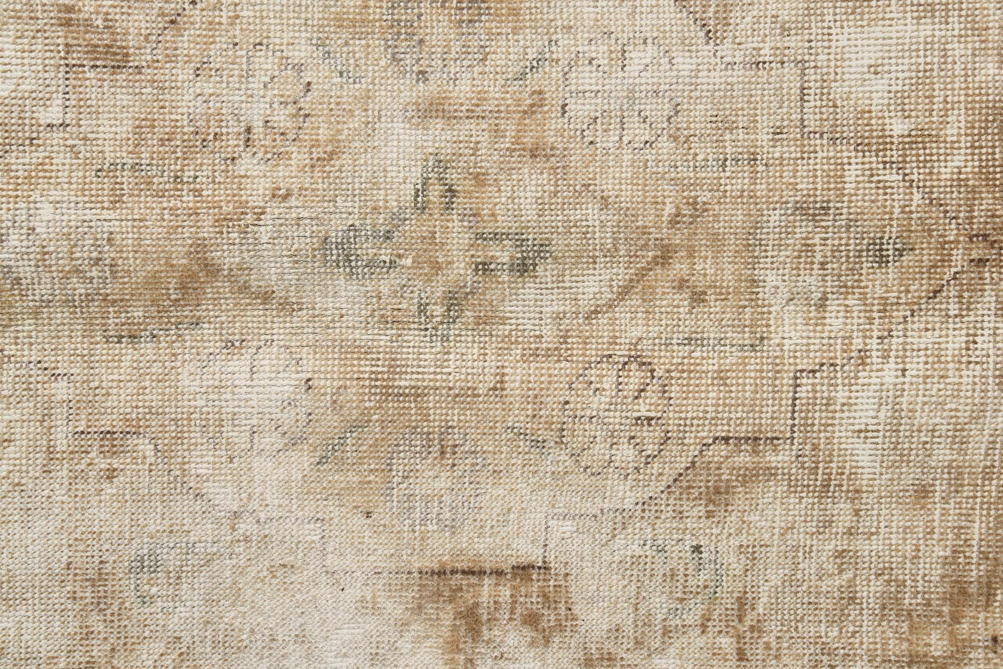 7' 3 x 10' 7 Hand Knotted Ultra Vintage Persian Wool Rug