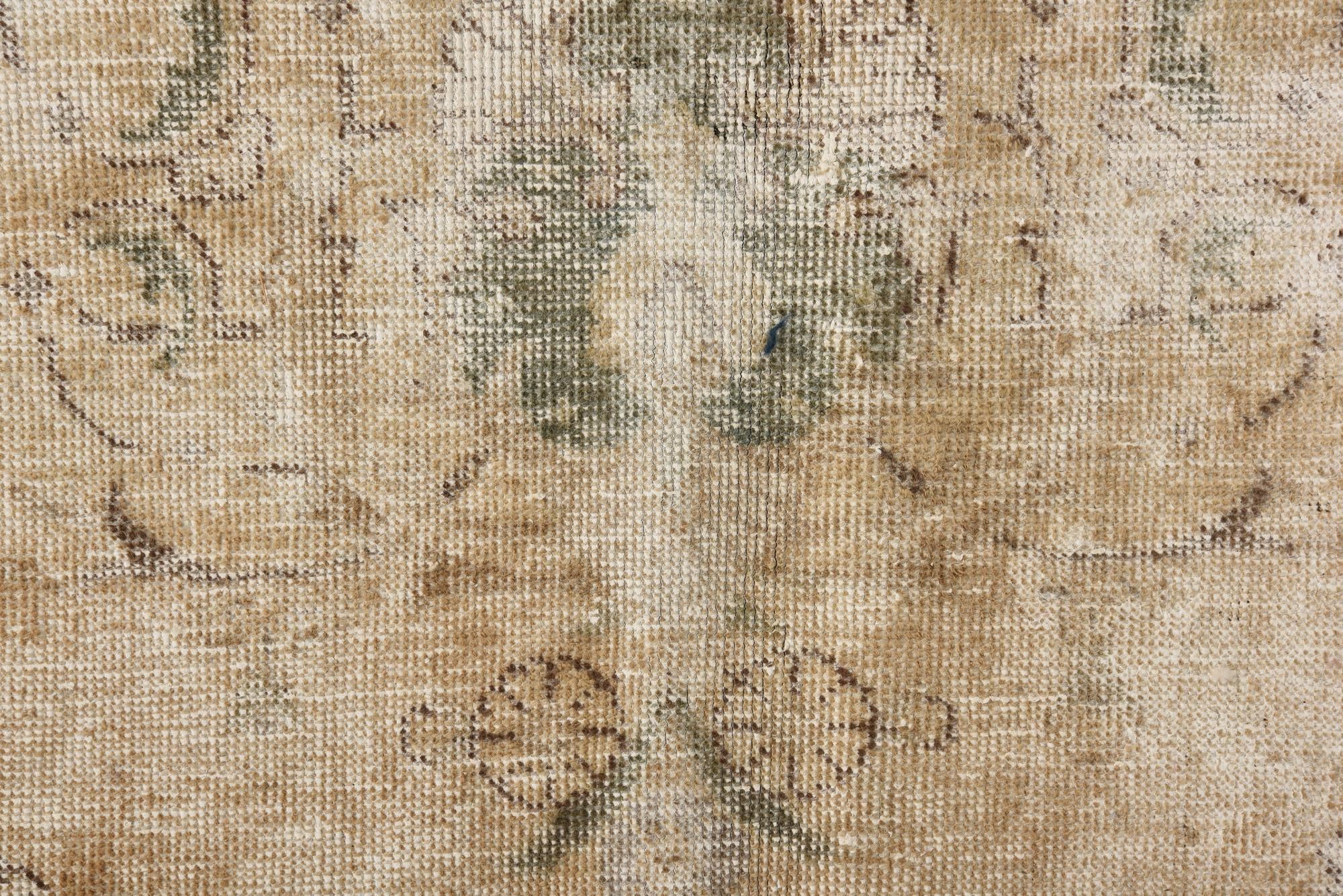 7' 3 x 10' 7 Hand Knotted Ultra Vintage Persian Wool Rug