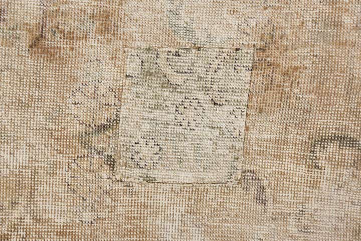 7' 3 x 10' 7 Hand Knotted Ultra Vintage Persian Wool Rug