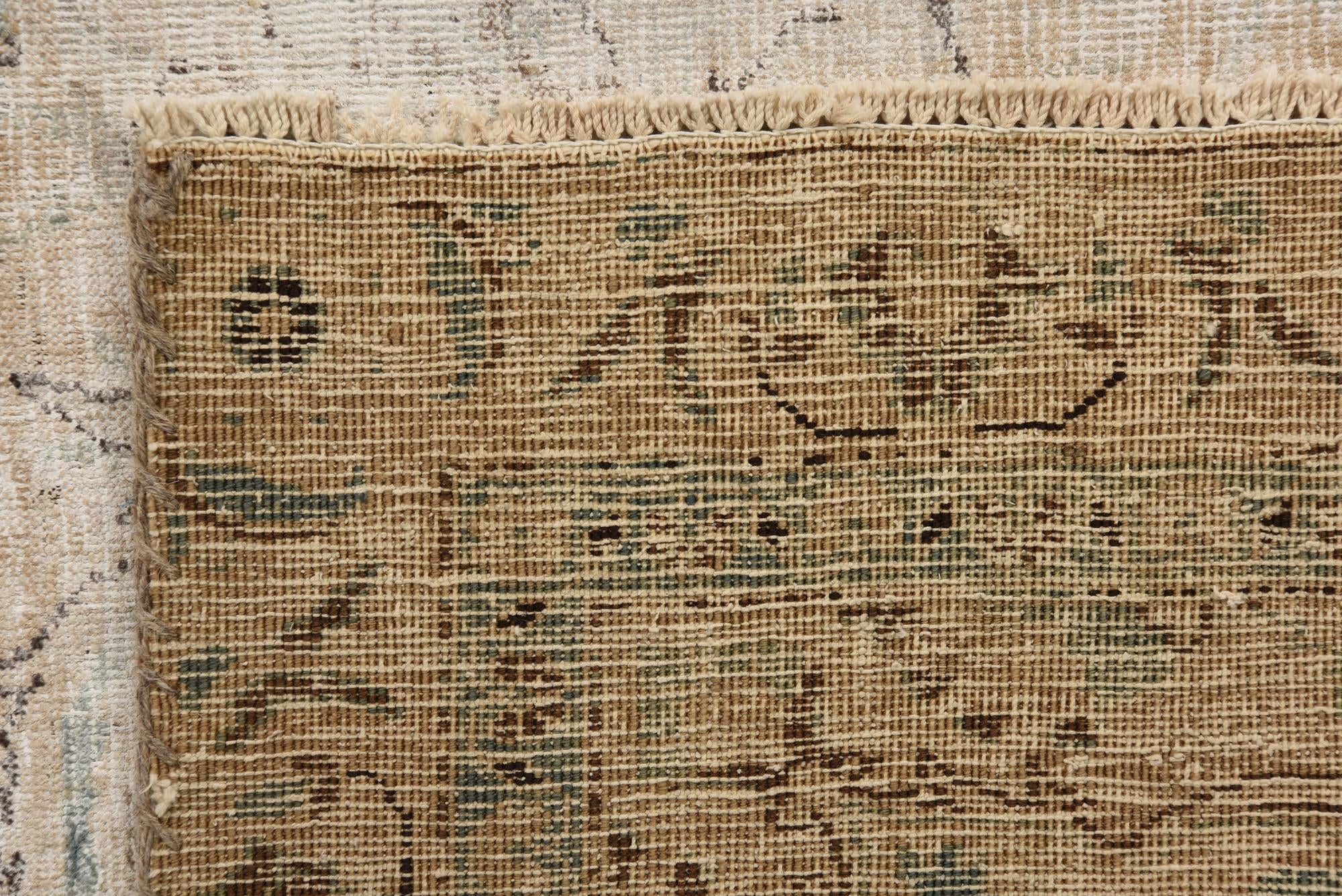 7' 3 x 10' 5 Hand Knotted Ultra Vintage Persian Wool Rug