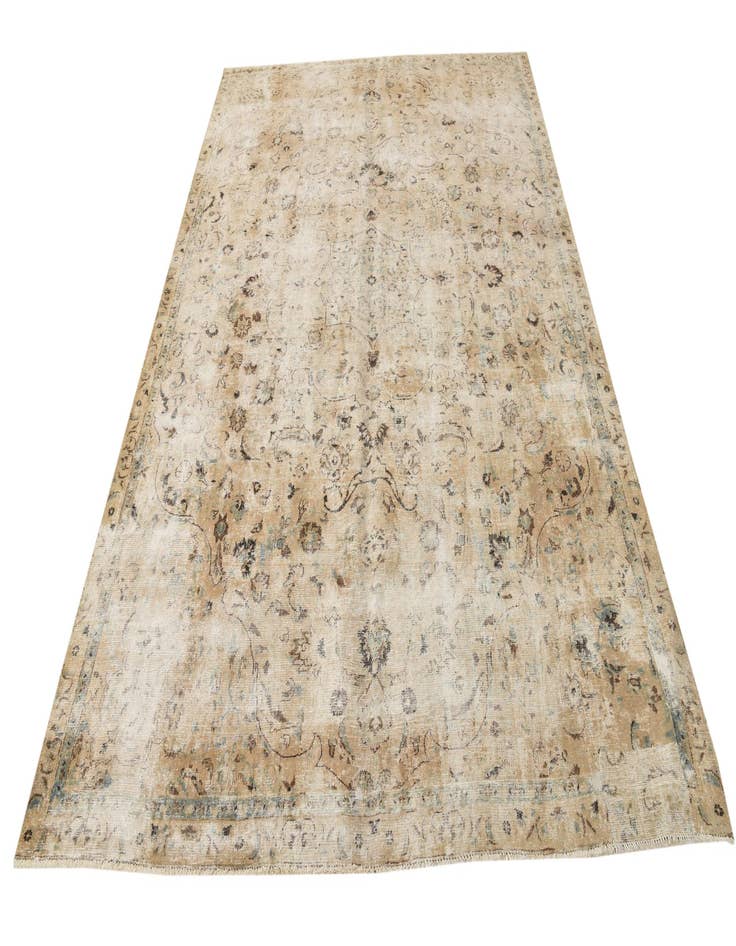 Detail image of 7' 3 x 10' 5  Hand Knotted Ultra Vintage Persian Wool Rug