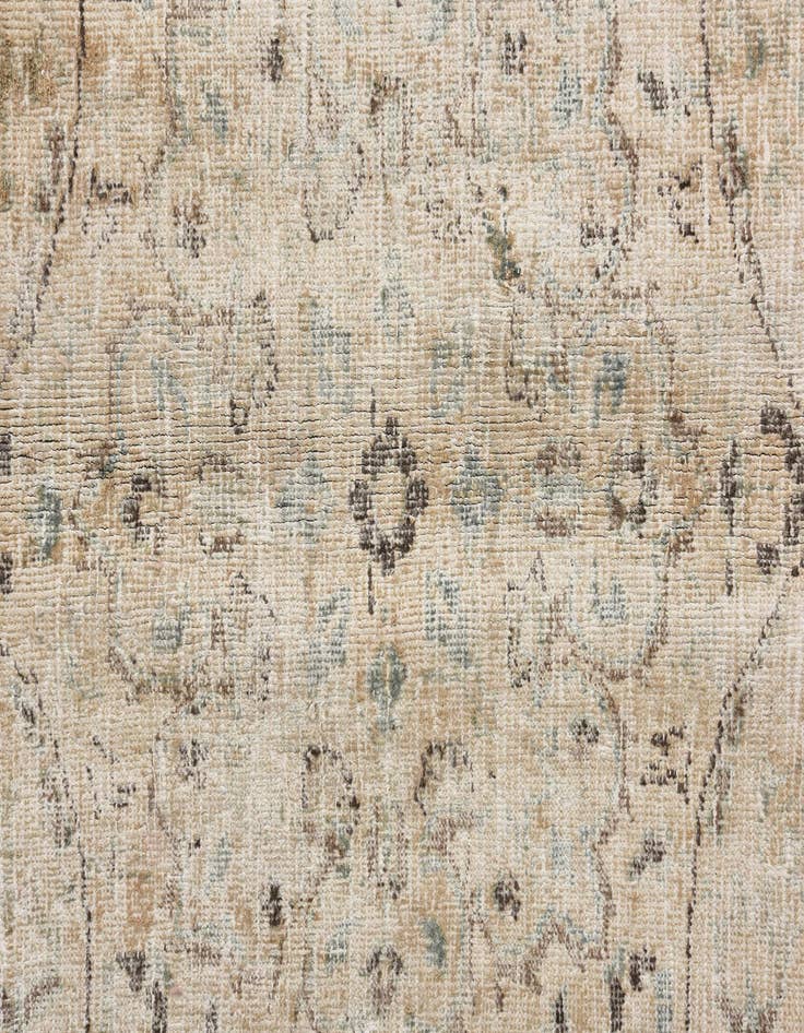 Detail image of 7' 3 x 10' 5  Hand Knotted Ultra Vintage Persian Wool Rug