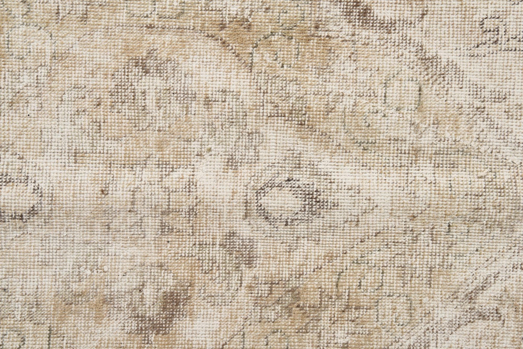 7' x 10' 5 Hand Knotted Ultra Vintage Persian Wool Rug