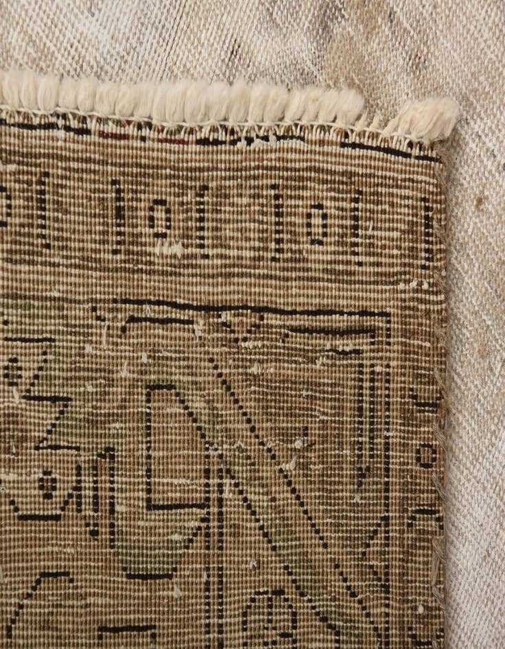 Detail image of 3' 6 x 5' 5  Hand Knotted Ultra Vintage Persian Wool Rug