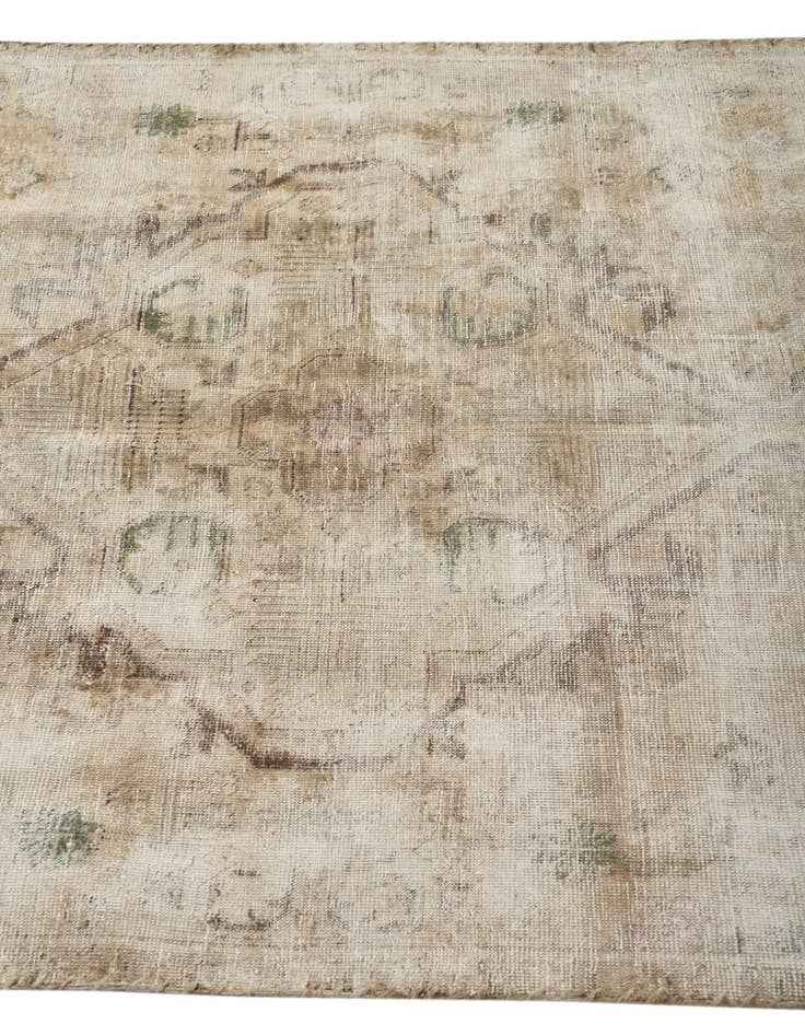 Detail image of 3' 6 x 5' 5  Hand Knotted Ultra Vintage Persian Wool Rug