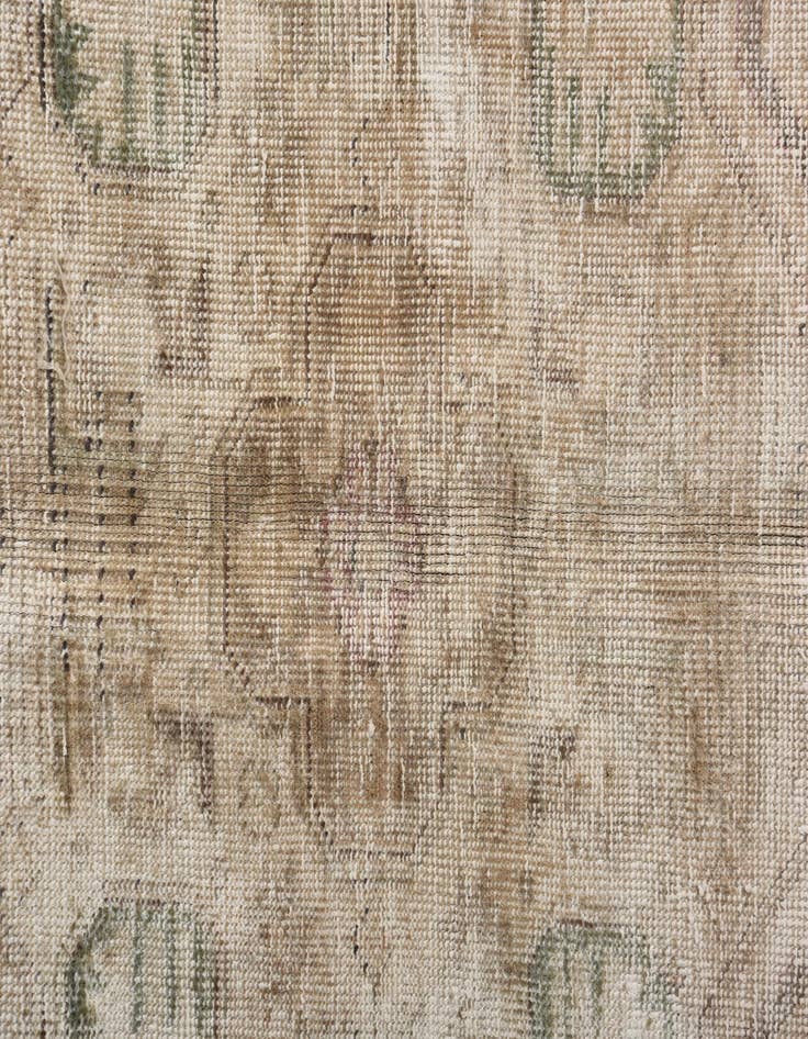 Detail image of 3' 6 x 5' 5  Hand Knotted Ultra Vintage Persian Wool Rug