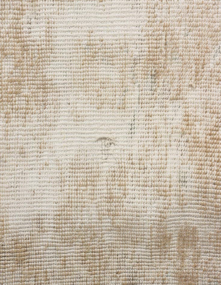 Detail image of 5' 10 x 9'  Hand Knotted Ultra Vintage Persian Wool Rug