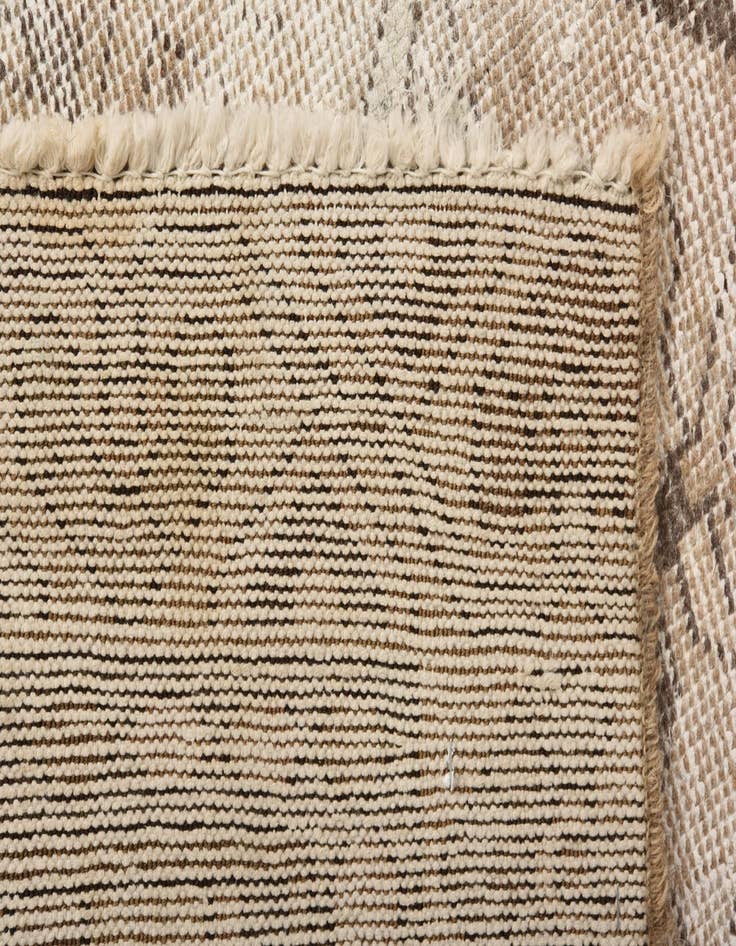 Detail image of 6' 4 x 9' 9  Hand Knotted Ultra Vintage Persian Wool Rug