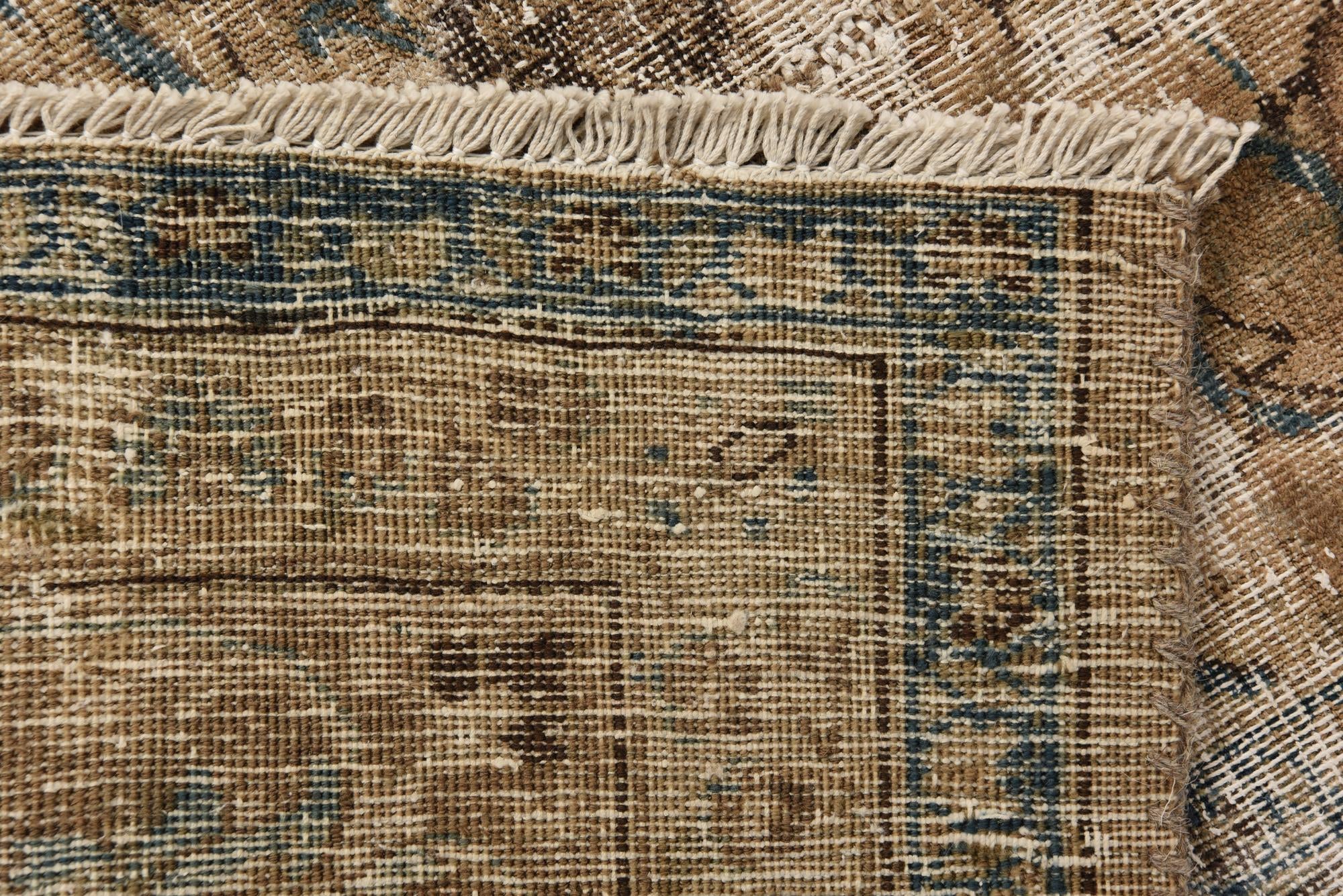 8' 1 x 10' 9 Hand Knotted Ultra Vintage Persian Wool Rug