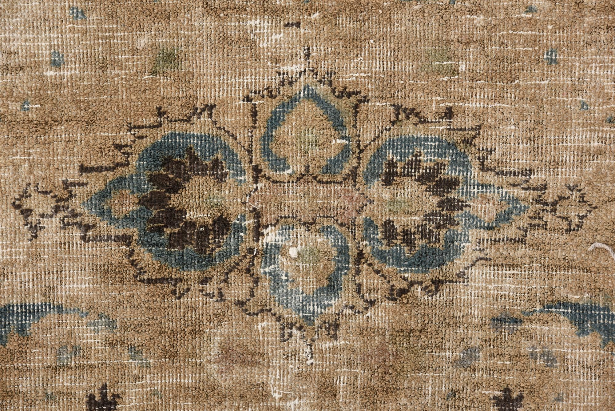 8' 5 x 11' 6 Hand Knotted Ultra Vintage Persian Wool Rug