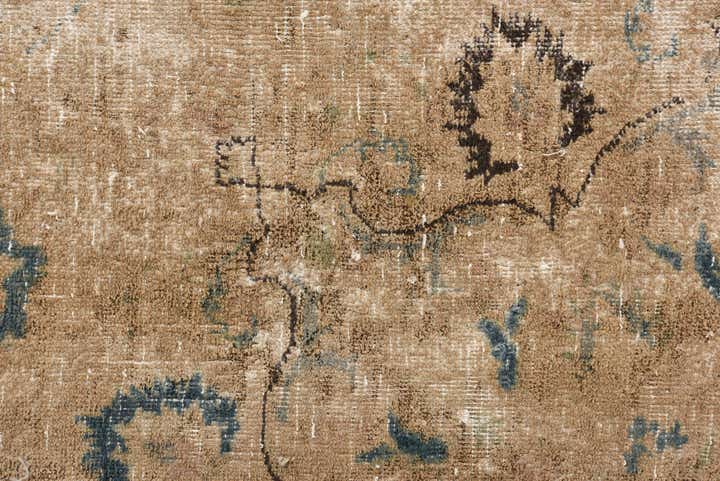 8' 5 x 11' 6 Hand Knotted Ultra Vintage Persian Wool Rug