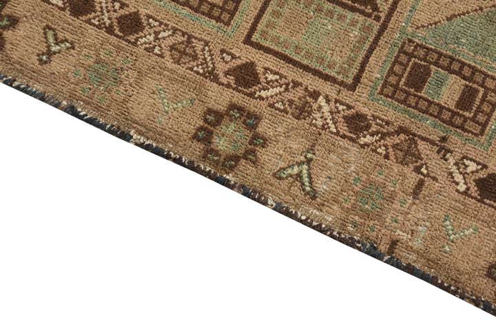 3' 8 x 5' 9 Hand Knotted Ultra Vintage Persian Wool Rug