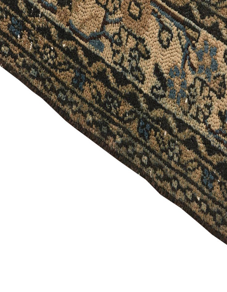 Detail image of 8' 5 x 11' 2  Hand Knotted Ultra Vintage Persian Wool Rug