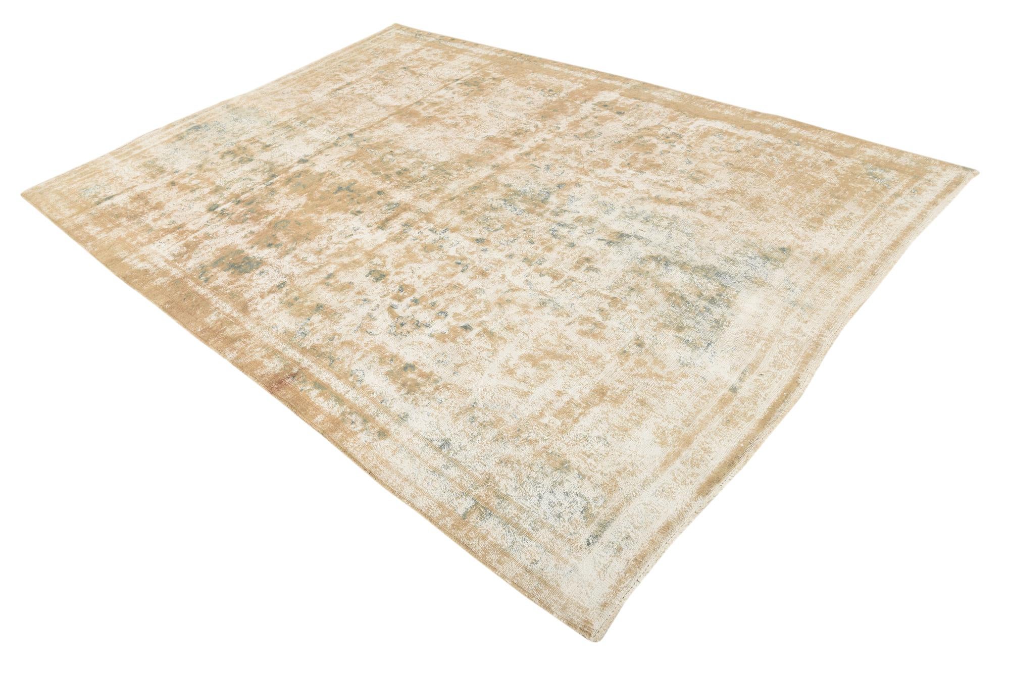 7' x 9' 10 Hand Knotted Ultra Vintage Persian Wool Rug