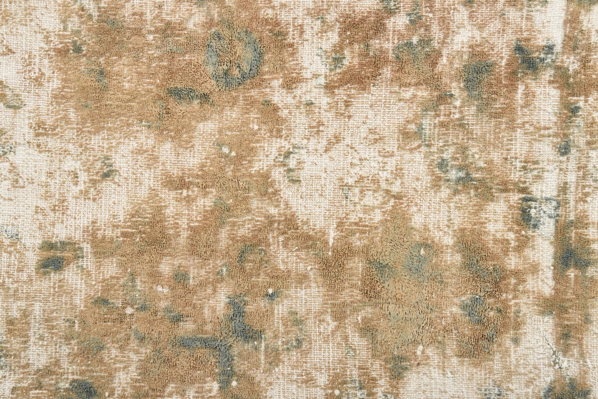7' x 9' 10 Hand Knotted Ultra Vintage Persian Wool Rug