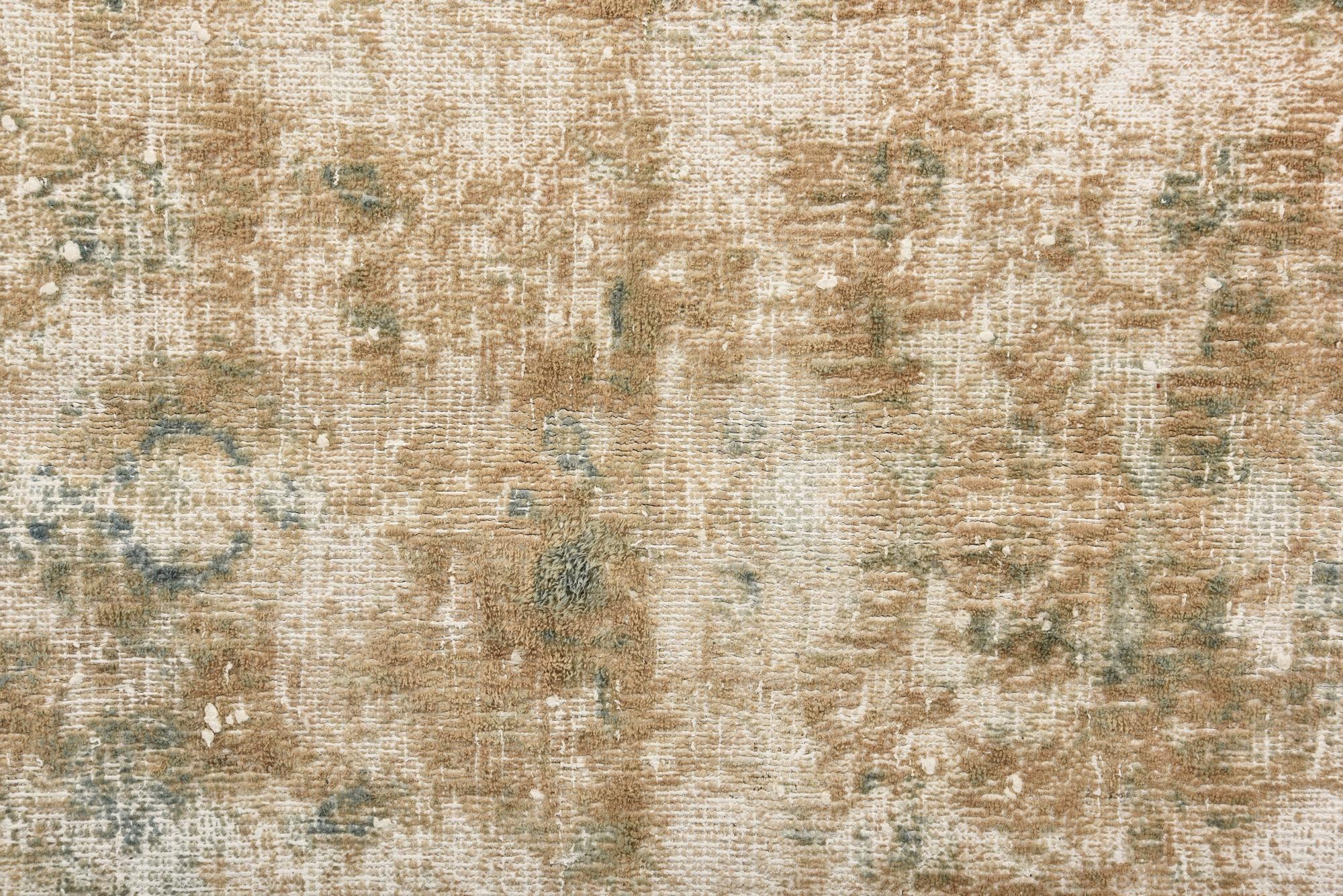 7' x 9' 10 Hand Knotted Ultra Vintage Persian Wool Rug