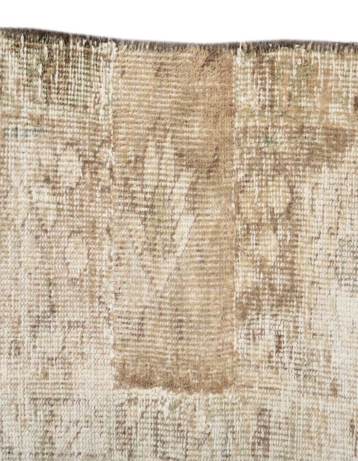 Detail image of 6' 10 x 10'  Hand Knotted Ultra Vintage Persian Wool Rug