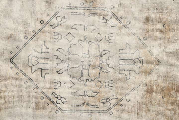 9' 4 x 12' 2 Hand Knotted Ultra Vintage Persian Wool Rug