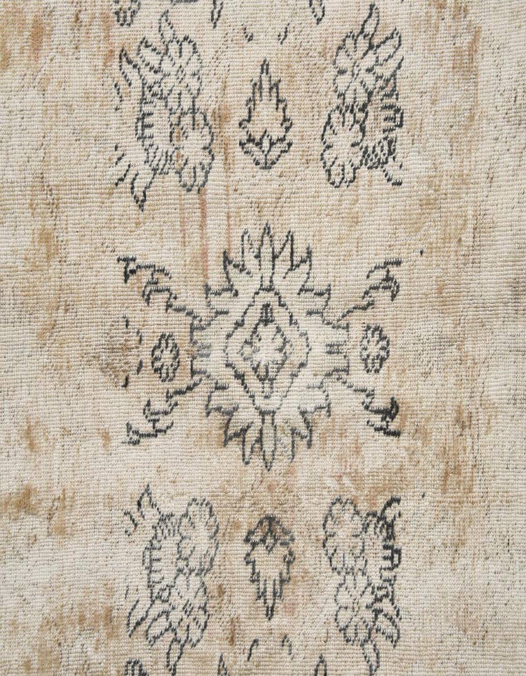 Detail image of 9' 5 x 11' 1  Hand Knotted Ultra Vintage Persian Wool Rug