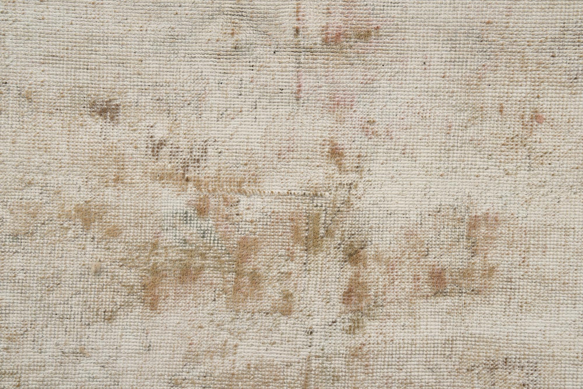 9' 5 x 11' 1 Hand Knotted Ultra Vintage Persian Wool Rug
