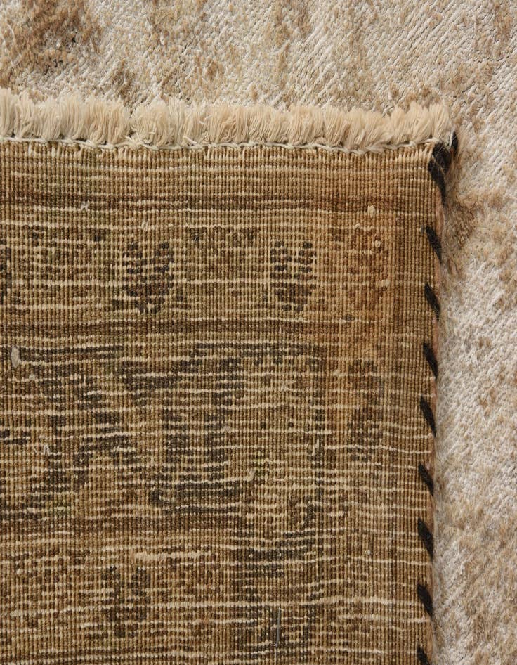 Detail image of 9' 2 x 12' 2  Hand Knotted Ultra Vintage Persian Wool Rug