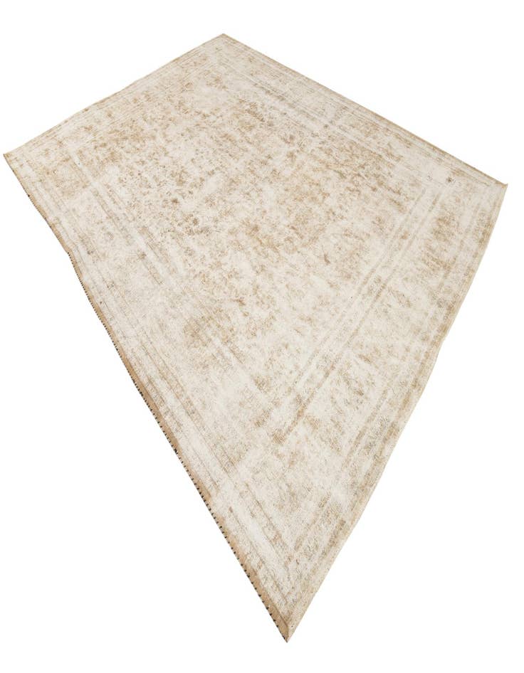 Detail image of 9' 2 x 12' 2  Hand Knotted Ultra Vintage Persian Wool Rug