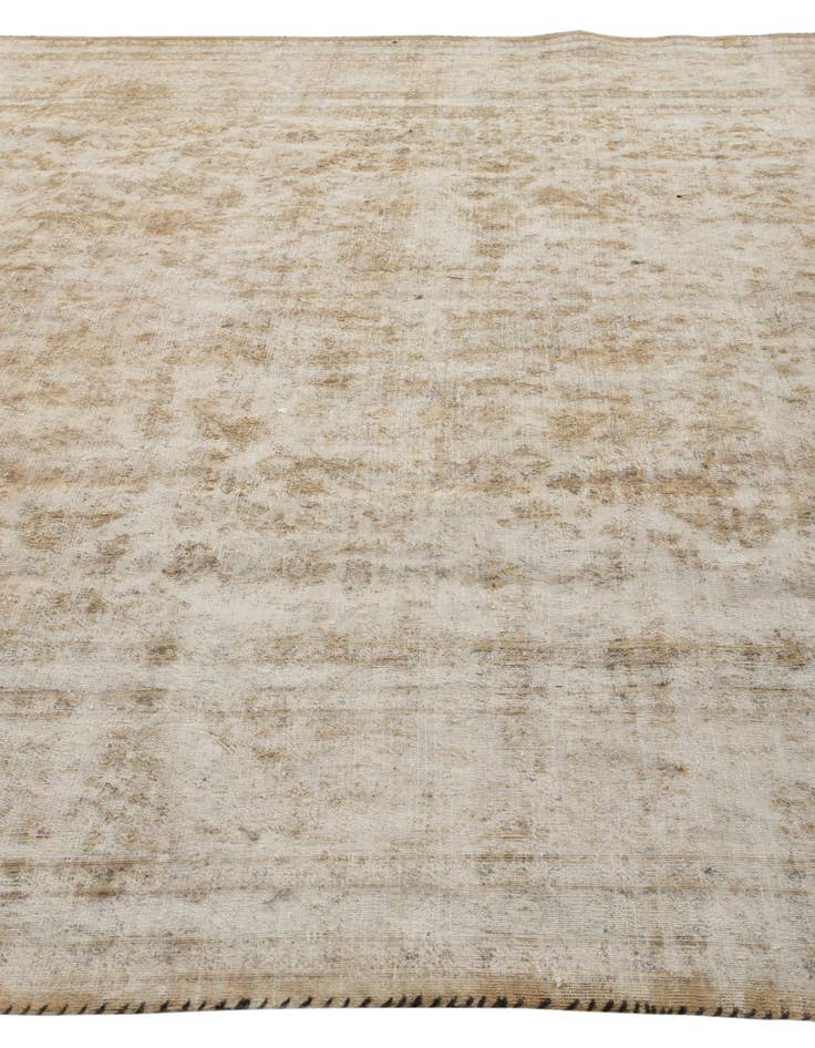 Detail image of 9' 2 x 12' 2  Hand Knotted Ultra Vintage Persian Wool Rug