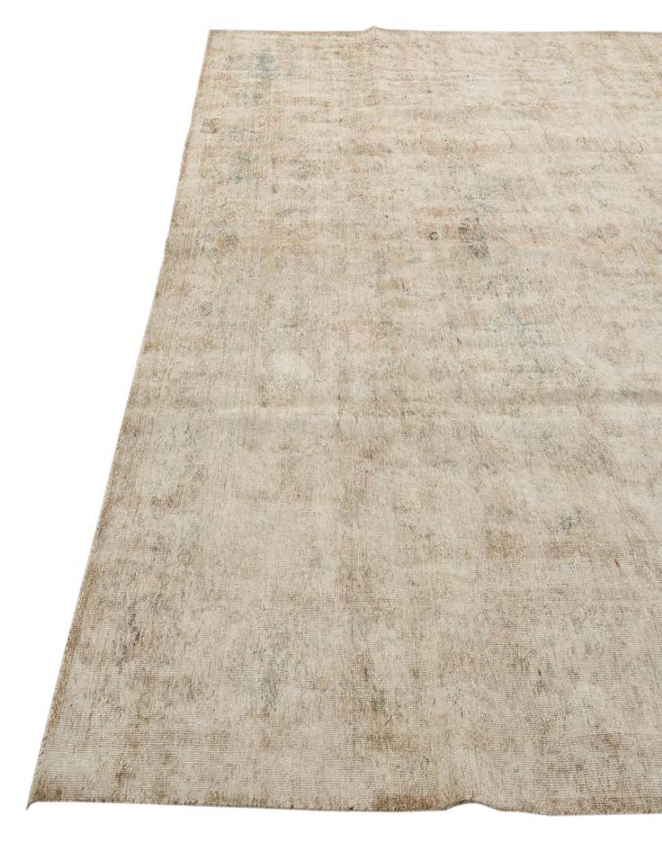 Detail image of 10' 2 x 12' 5  Hand Knotted Ultra Vintage Persian Wool Rug