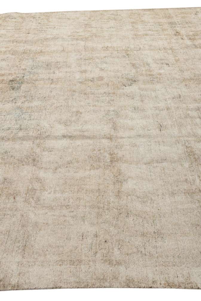 10' 2 x 12' 5 Hand Knotted Ultra Vintage Persian Wool Rug