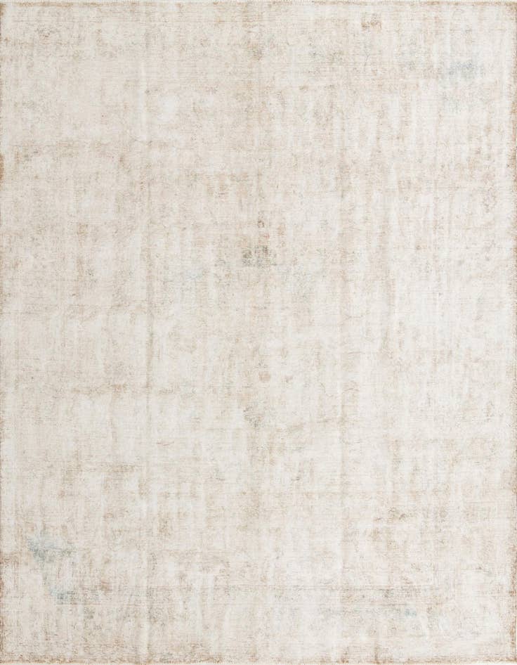 Detail image of 10' 2 x 12' 5 Hand Knotted Ultra Vintage Persian Wool Rug
