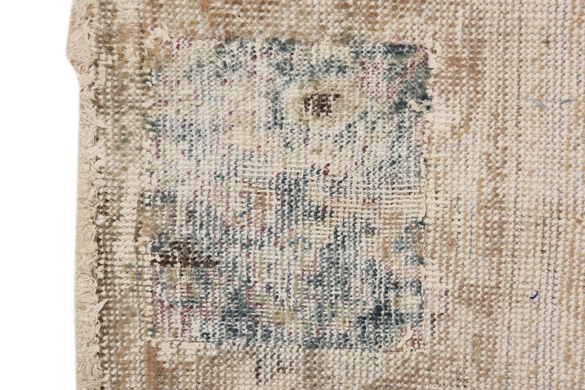 9' 2 x 12' 2 Hand Knotted Ultra Vintage Persian Wool Rug
