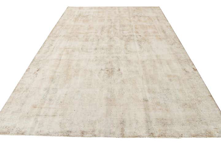 7' 9 x 11' Hand Knotted Ultra Vintage Persian Wool Rug