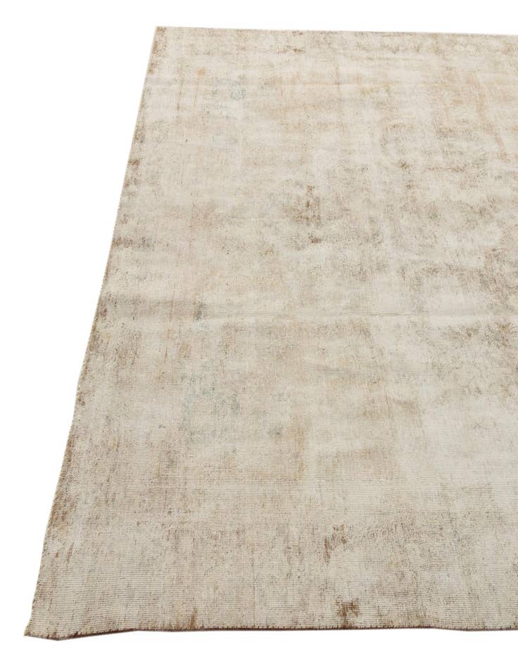 Detail image of 7' 9 x 11'  Hand Knotted Ultra Vintage Persian Wool Rug