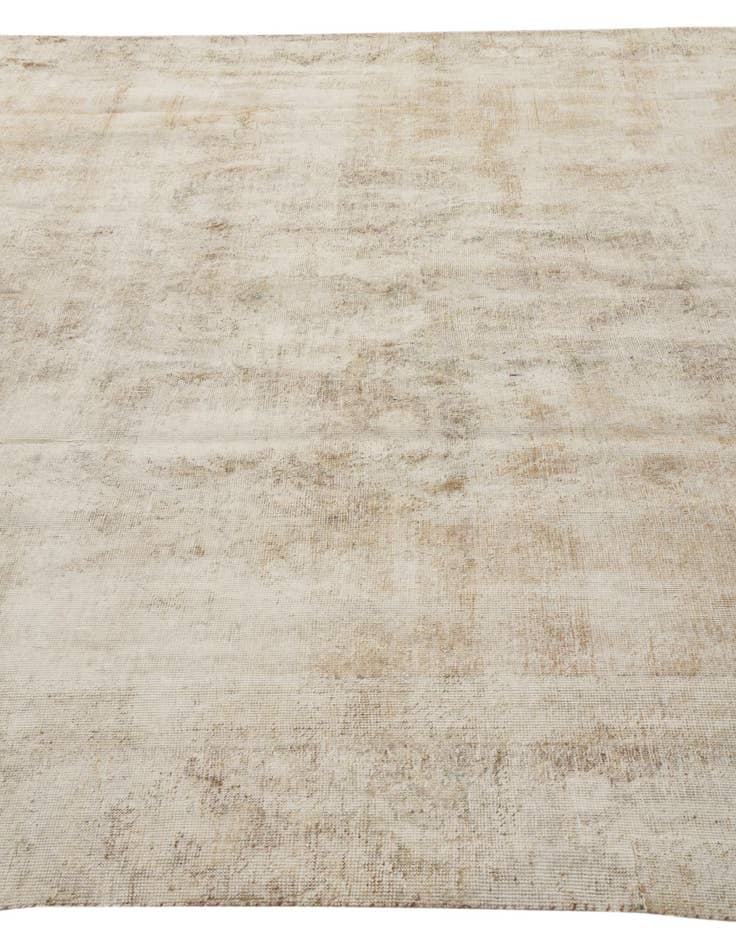 Detail image of 7' 9 x 11'  Hand Knotted Ultra Vintage Persian Wool Rug