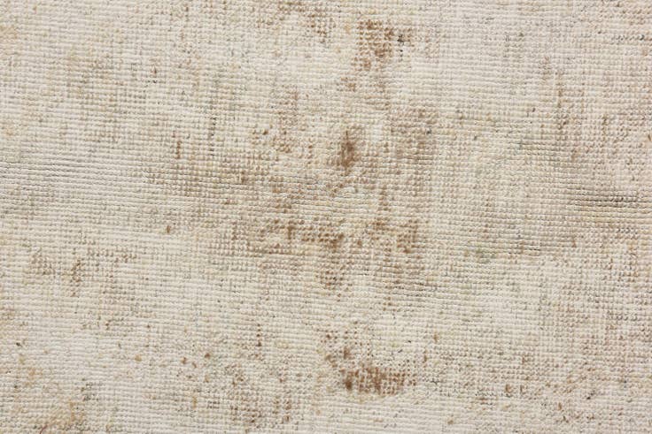 Detail image of 7' 9 x 11' Hand Knotted Ultra Vintage Persian Wool Rug