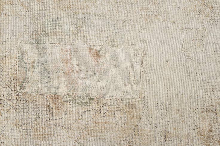 Detail image of 7' 9 x 11' Hand Knotted Ultra Vintage Persian Wool Rug