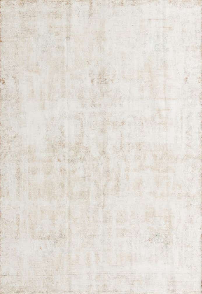 7' 9 x 11' Hand Knotted Ultra Vintage Persian Wool Rug