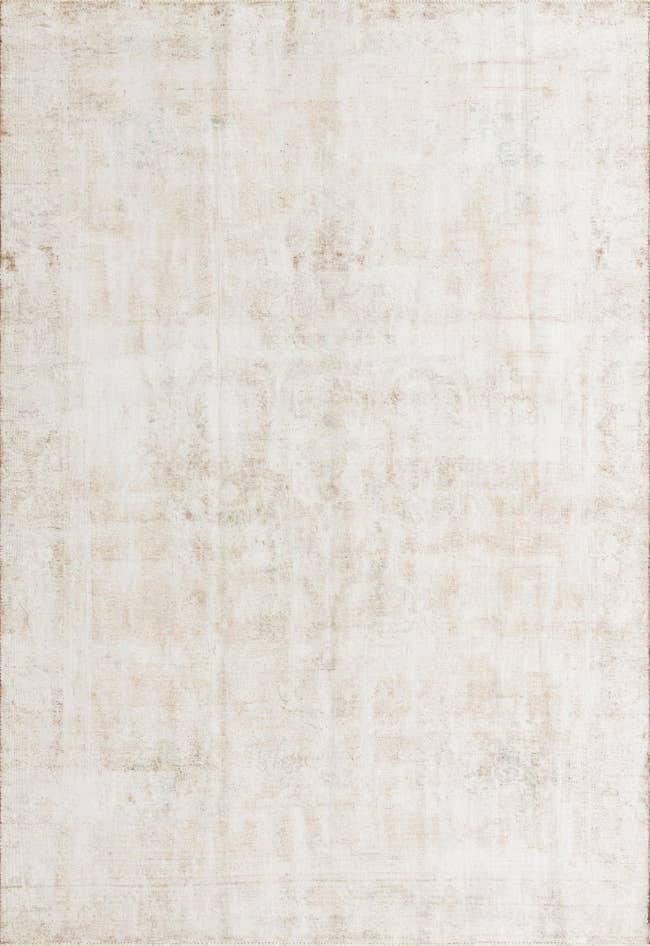 Detail image of 7' 9 x 11' Hand Knotted Ultra Vintage Persian Wool Rug