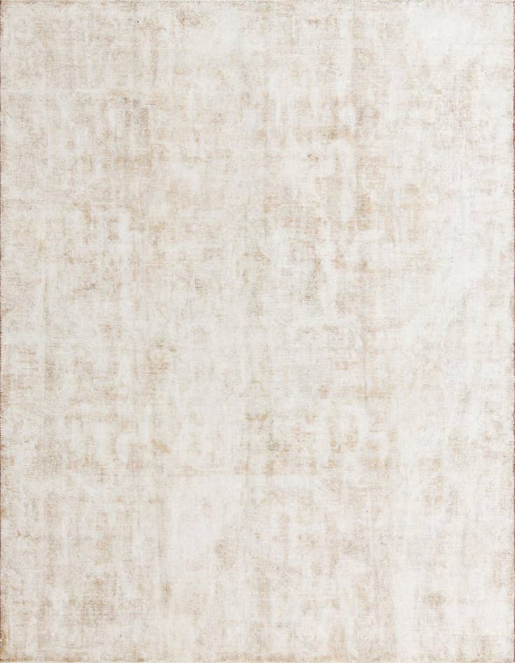 Detail image of 8' 10 x 11' 10 Hand Knotted Ultra Vintage Persian Wool Rug