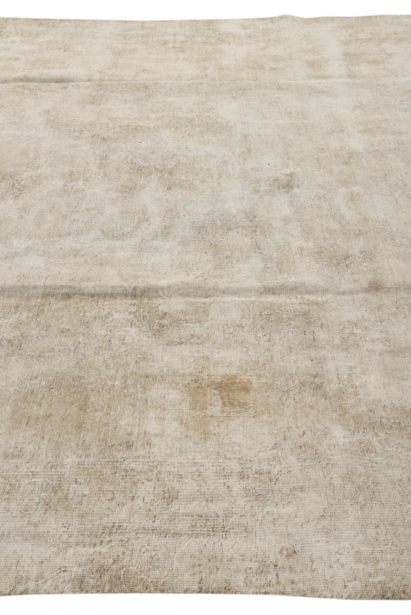8' 1 x 10' 6 Hand Knotted Ultra Vintage Persian Wool Rug