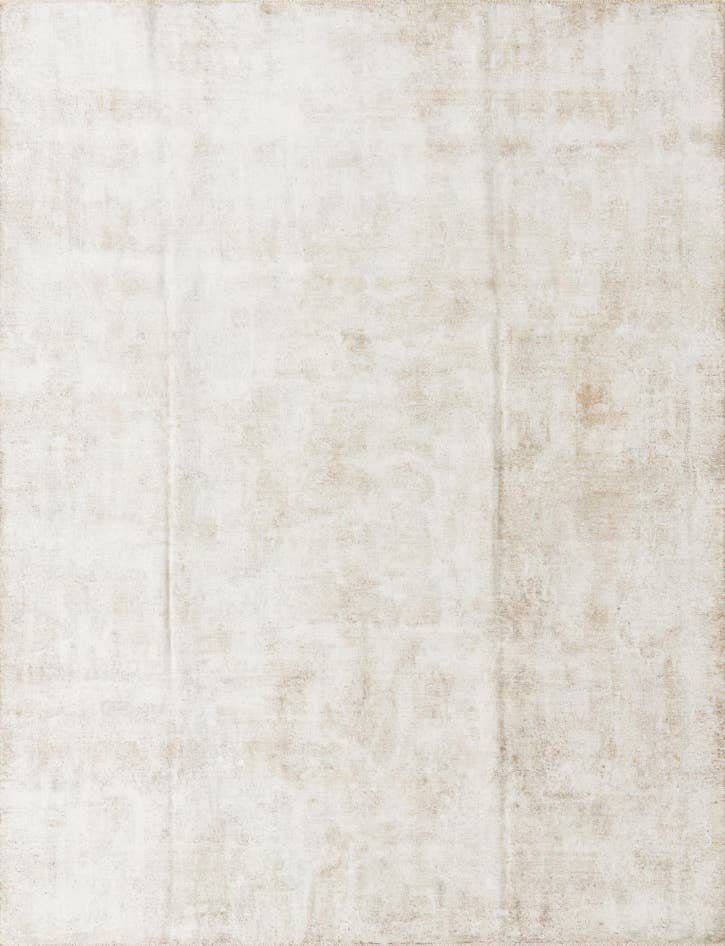 Detail image of 8' 1 x 10' 6 Hand Knotted Ultra Vintage Persian Wool Rug