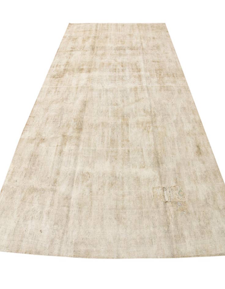 Detail image of 9' 5 x 12' 5  Hand Knotted Ultra Vintage Persian Wool Rug