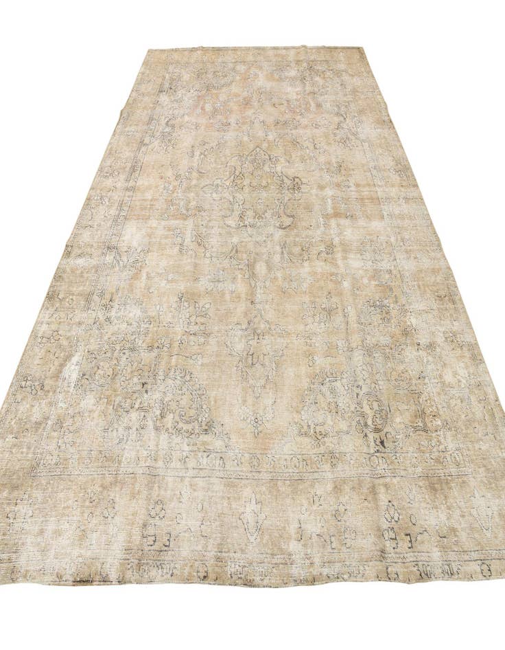 Detail image of 9' 4 x 12' 8  Hand Knotted Ultra Vintage Persian Wool Rug