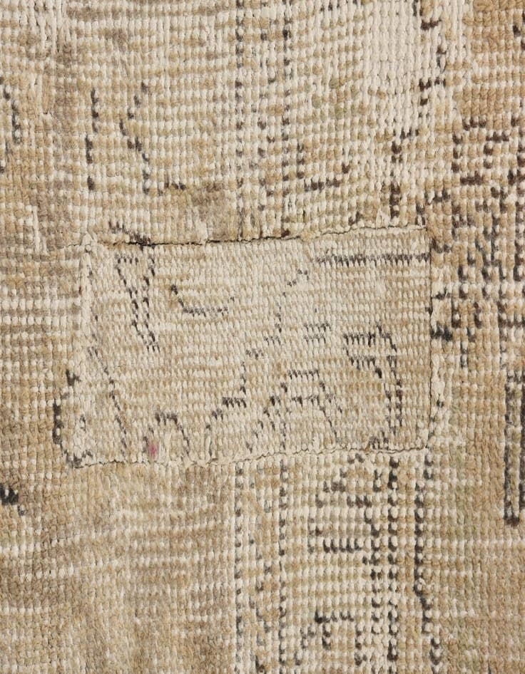 Detail image of 9' 4 x 12' 8  Hand Knotted Ultra Vintage Persian Wool Rug