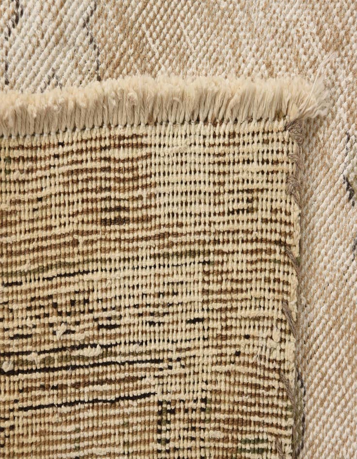 Detail image of 9' 7 x 12' 8  Hand Knotted Ultra Vintage Persian Wool Rug