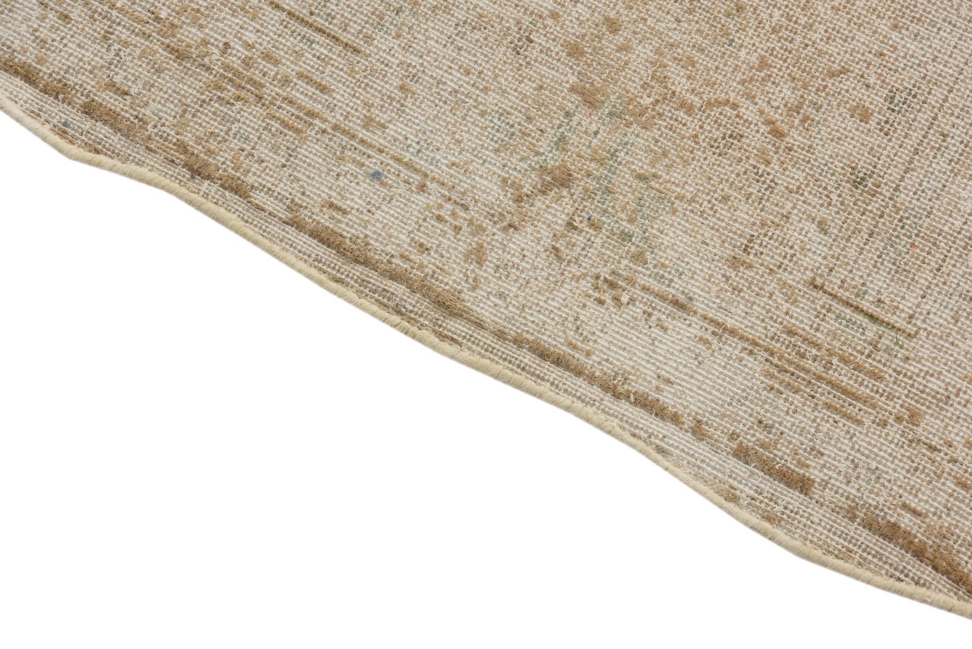 9' 4 x 12' 6 Hand Knotted Ultra Vintage Persian Wool Rug